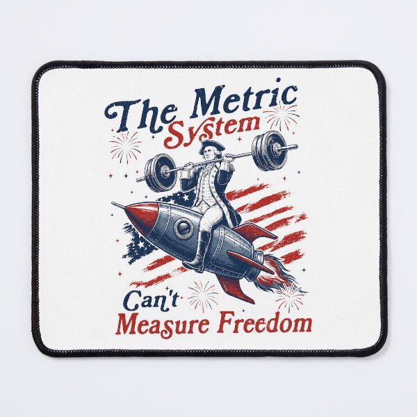 Item preview, Vintage Metric System Cant Measure Freedom designed and sold by Theaurore.