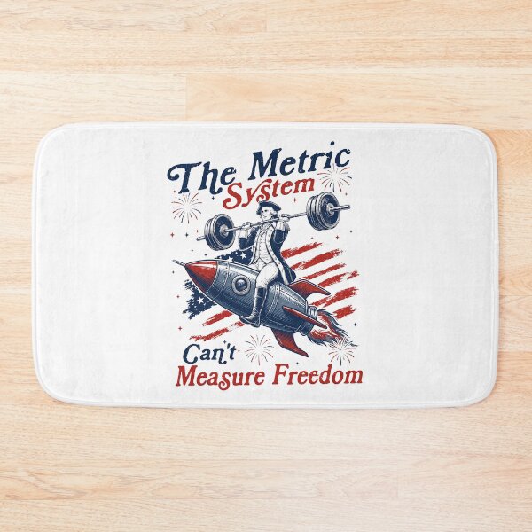 Item preview, Vintage Metric System Cant Measure Freedom designed and sold by Theaurore.