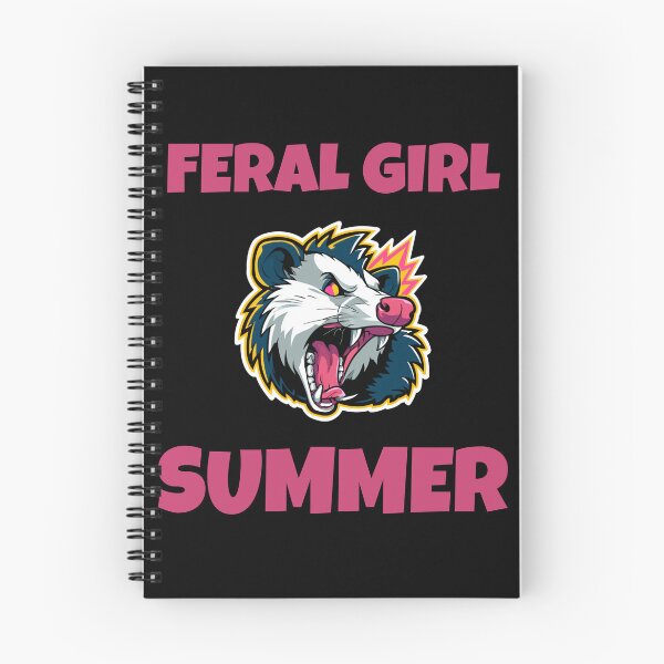 Item preview, Feral Girl Summer Shirt - Funny Opossum Meme Graphic Tee - Retro 70s Screaming Possum Sweatshirt - Groovy Chaotic Energy Trash Animal Gift designed and sold by VectorForge.