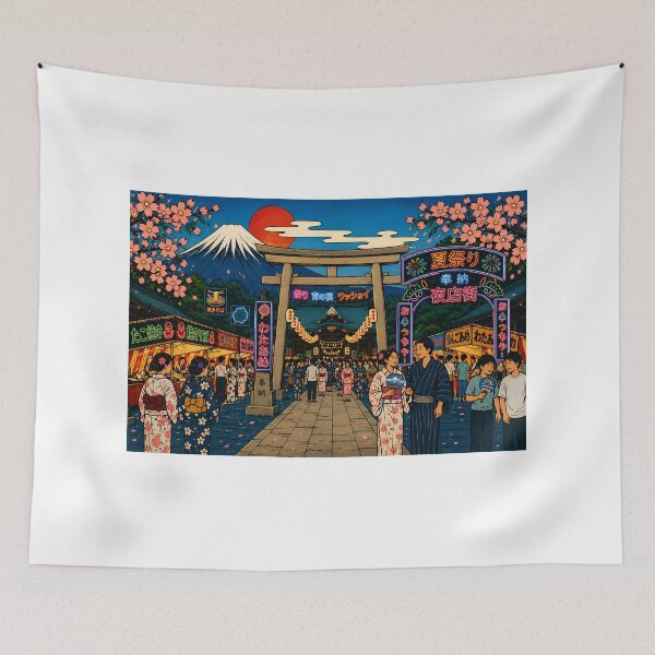Item preview, Japanese Summer Festival | Mount Fuji designed and sold by キンタロウ インク.