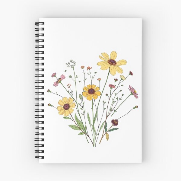 Item preview, Pressed Flowers Botanical Line - Modern Graphic Ar designed and sold by QuirkThreadsCo.