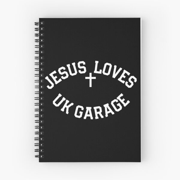 Item preview, Jesus Loves Uk Garage Slogan designed and sold by karolabdalie.