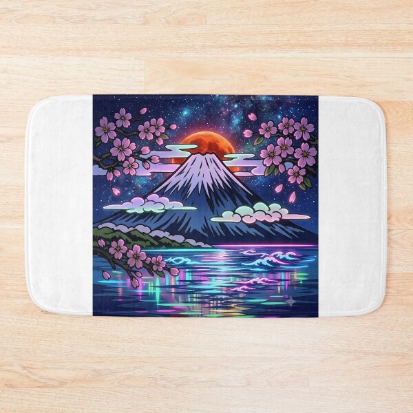 Item preview, Neon Mount Fuji designed and sold by キンタロウ インク.