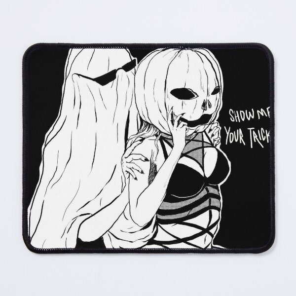 Item preview, Show Me Your Trick Ghost Pumpkin Halloween Illustration designed and sold by RossJensen.