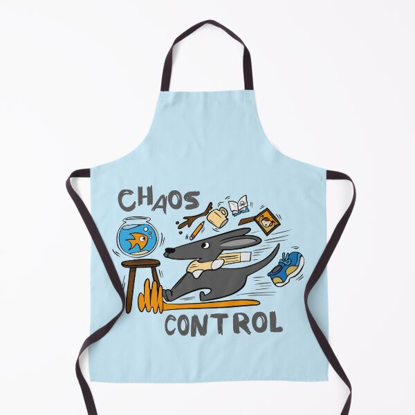 Item preview, Funny dog messing in chaos control designed and sold by Konopikyu.