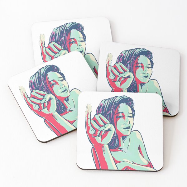 Item preview, Defiant Gesture Pop Art Alternative Portrait designed and sold by RossJensen.
