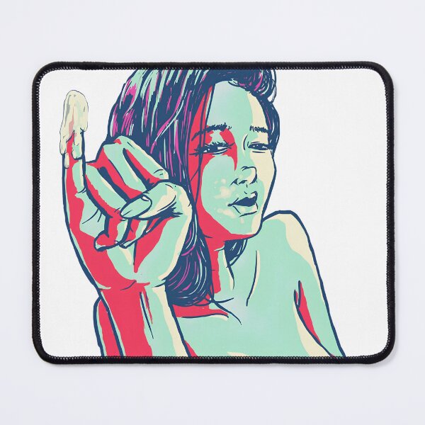 Item preview, Defiant Gesture Pop Art Alternative Portrait designed and sold by RossJensen.