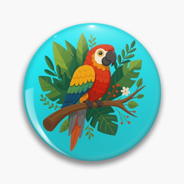 Item preview, Cute Cartoon Parrot designed and sold by BUTTER7FLY.