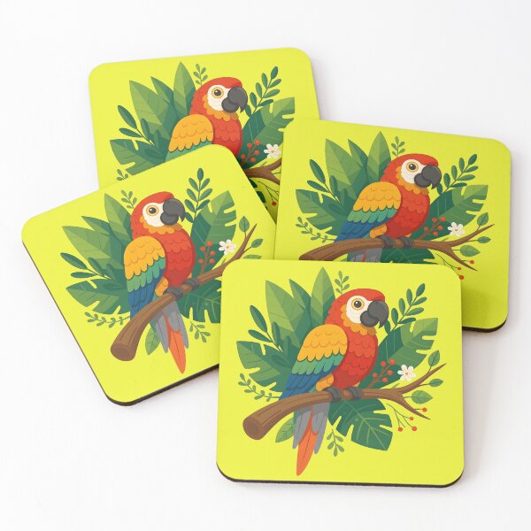 Item preview, Cute Cartoon Parrot designed and sold by BUTTER7FLY.