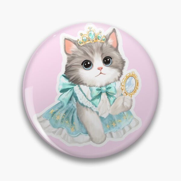Item preview, Aqua mirror princess kitty designed and sold by sara747.