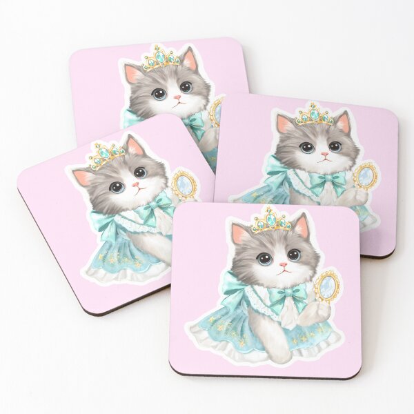 Item preview, Aqua mirror princess kitty designed and sold by sara747.