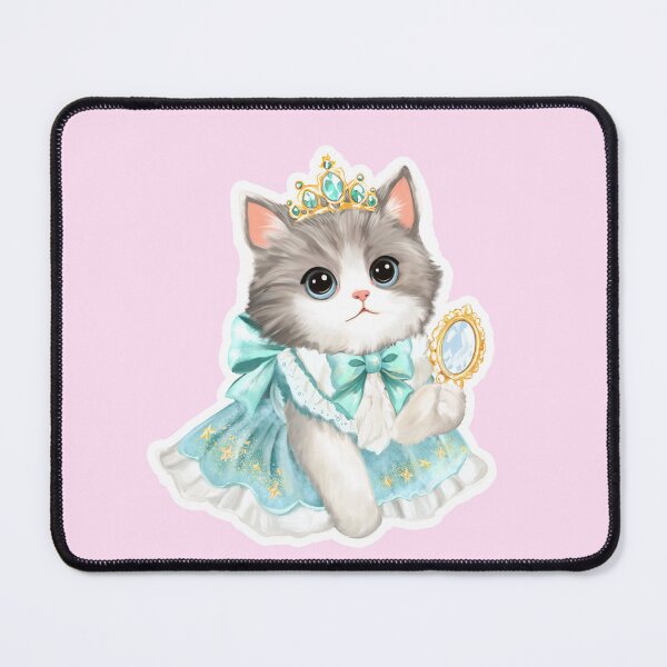 Item preview, Aqua mirror princess kitty designed and sold by sara747.