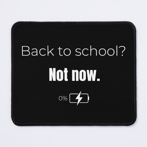 Item preview, Back to school not now funny teacher buttery design designed and sold by GrafenAcademy.