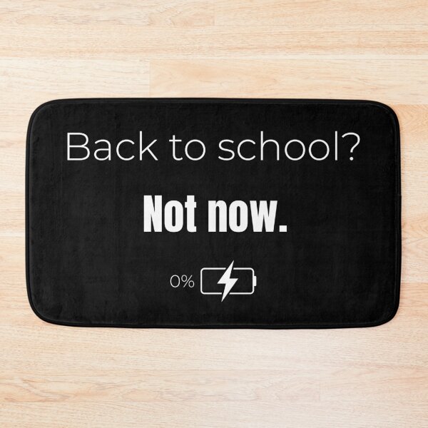 Item preview, Back to school not now funny teacher buttery design designed and sold by GrafenAcademy.