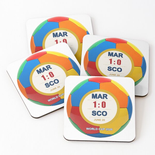 Item preview, MAR 1–0 SCO | FIFA World Cup 2026  designed and sold by ariksworld.