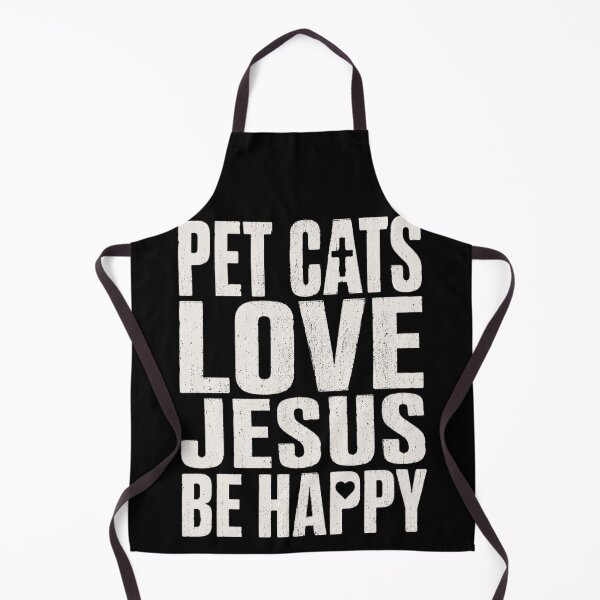 Item preview, Pet Cats Love Jesus Be Happy Christian Cat Animal Lover designed and sold by OlakunleOloroz.