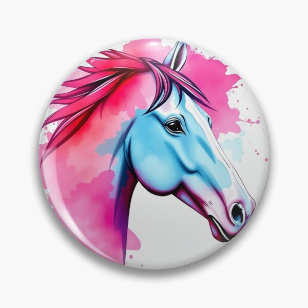 Item preview, Horse Watercolor Splash - Modern Graphic Art T-Shi designed and sold by QuirkThreadsCo.