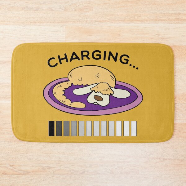 Item preview, Funny dog sleeping and charging designed and sold by Konopikyu.