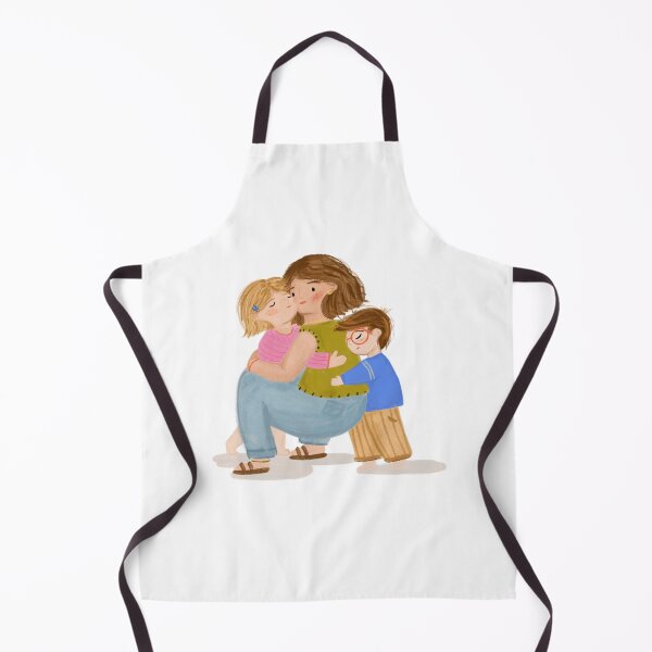Item preview, A Warm Family Hug Flat Illustration designed and sold by Solerodriguart.