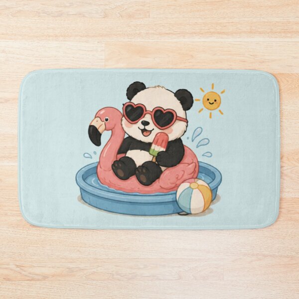 Item preview, Cute Summertime Giant Panda designed and sold by MellowMunchkins.