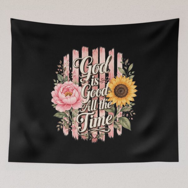 Item preview, Preppy God is Good All The Time Christian Bible Verse Faith designed and sold by OlakunleOloroz.