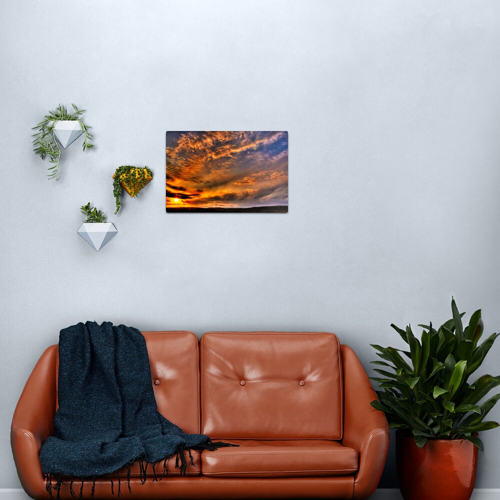 Campsie Fire Metal Print