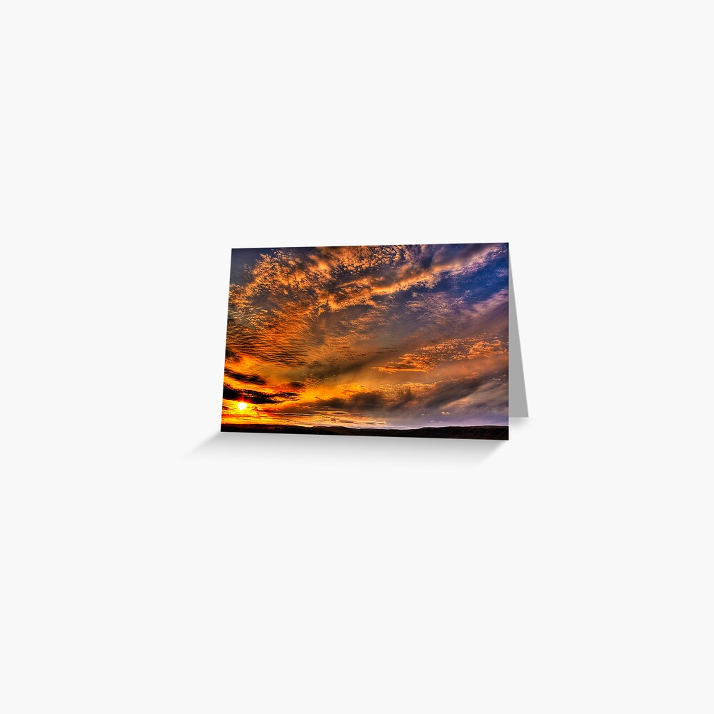 Campsie Fire Greeting Card