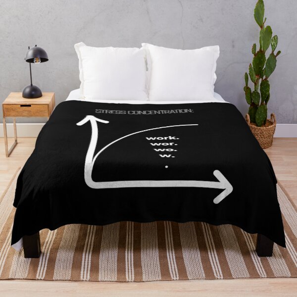 Item preview, Stress Concentration Work Graph Funny Teacher Design designed and sold by GrafenAcademy.