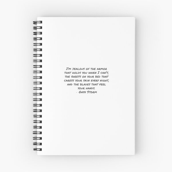 Item preview, Onyx Storm Quote  designed and sold by F1pinkculture.