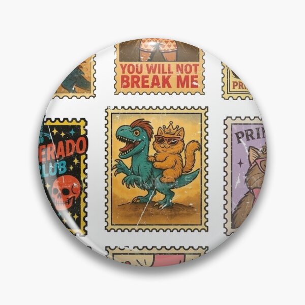 Item preview, Dungeon Crawler Vintage Stamp designed and sold by Revoleos.