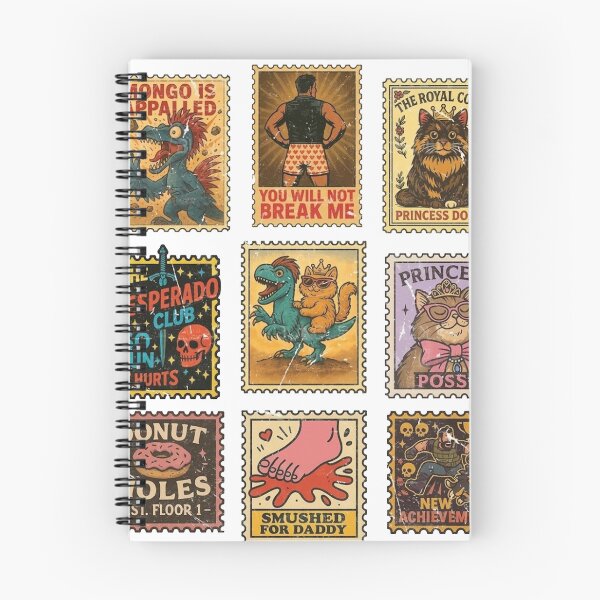 Item preview, Dungeon Crawler Vintage Stamp designed and sold by Revoleos.