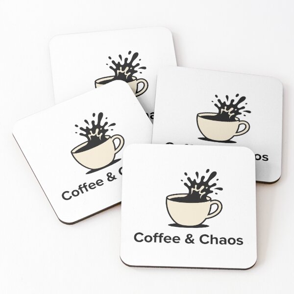Item preview, Coffee & Chaos - Funny Coffee Lover designed and sold by kdonefive.