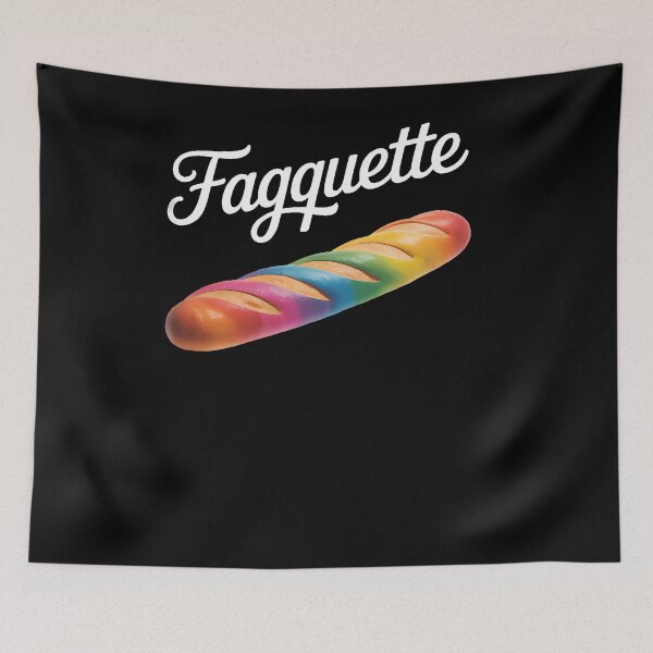 Aperçu de l'œuvre Fagquette Rainbow Bread, boulangerie humoristique LGBTQ Pride créée et vendue par SapfireStuArt.