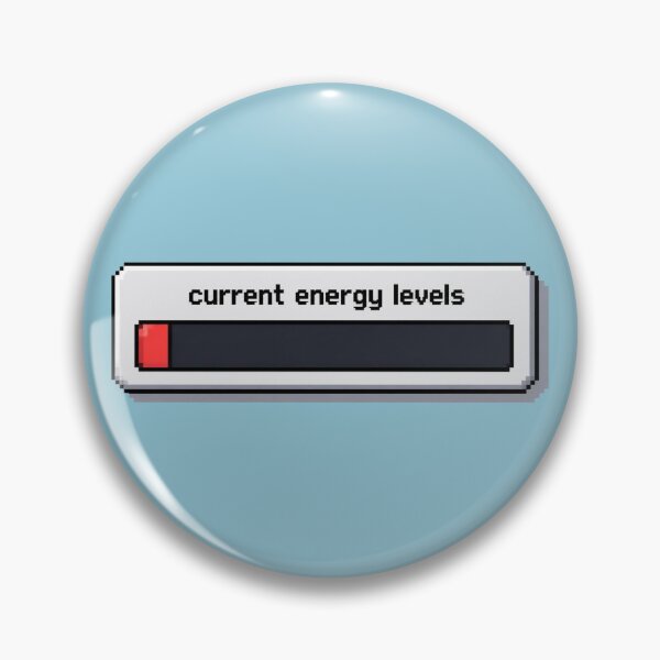 Item preview, Energy Bar Nearly Empty designed and sold by Icareis-Studios.