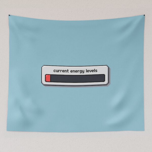 Item preview, Energy Bar Nearly Empty designed and sold by Icareis-Studios.