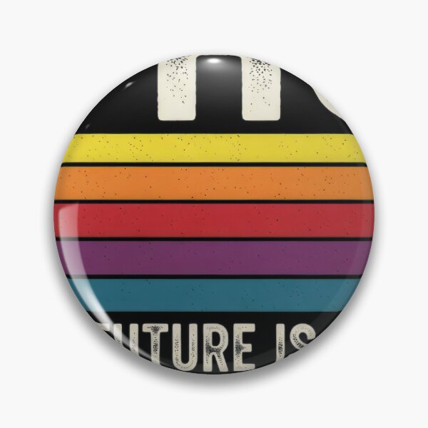 Item preview, VHS The Future is Here Retro Stripes #6421 designed and sold by pple-frame.
