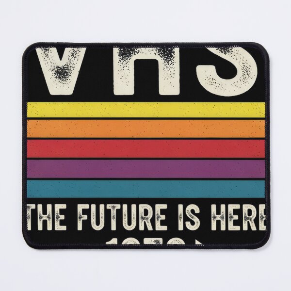 Item preview, VHS The Future is Here Retro Stripes #6421 designed and sold by pple-frame.