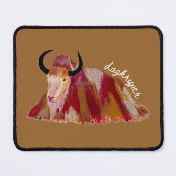 Item preview, Yak Resting Highland Wildlife Painting Study designed and sold by dagkryper.