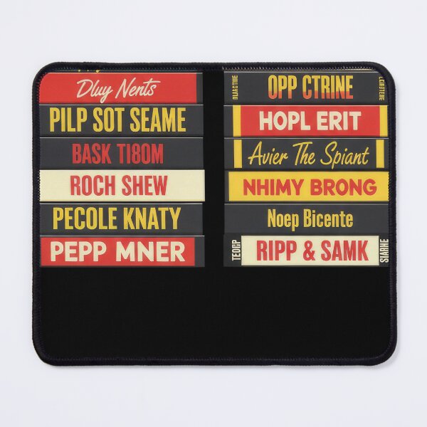 Item preview, Cassette Tape Stack Names #8521 designed and sold by pple-frame.