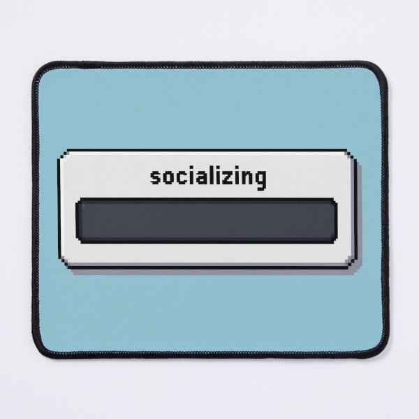 Item preview, Socializing on Low Battery designed and sold by Icareis-Studios.