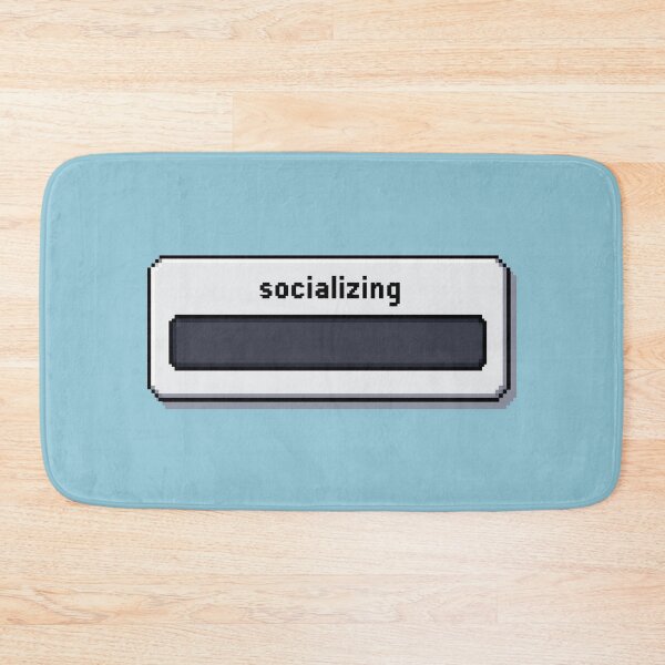 Item preview, Socializing on Low Battery designed and sold by Icareis-Studios.