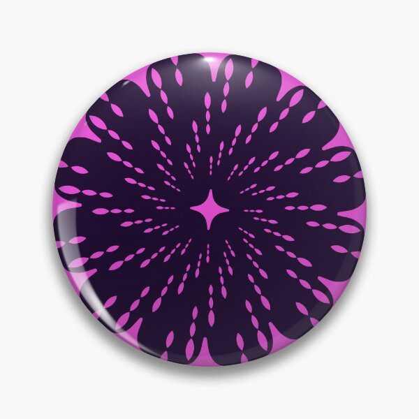 Item preview, Purple Y2K Sparkle Mandala Retro Futuristic Star Burst designed and sold by SolutionsArt.