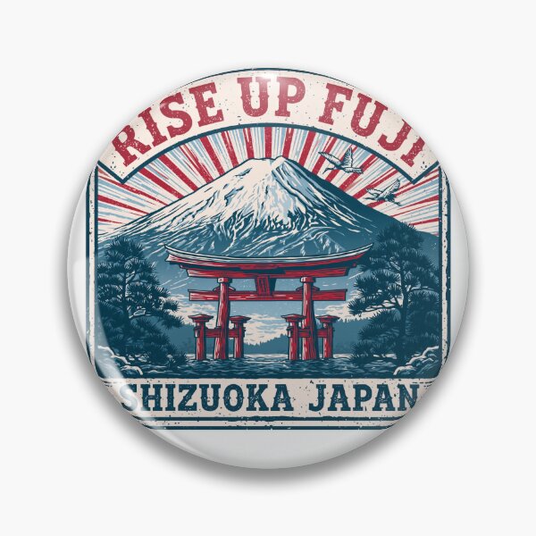 Item preview, Rise Up Fuji Vintage Japan Torii Mountain Graphic designed and sold by KyushuSupply.