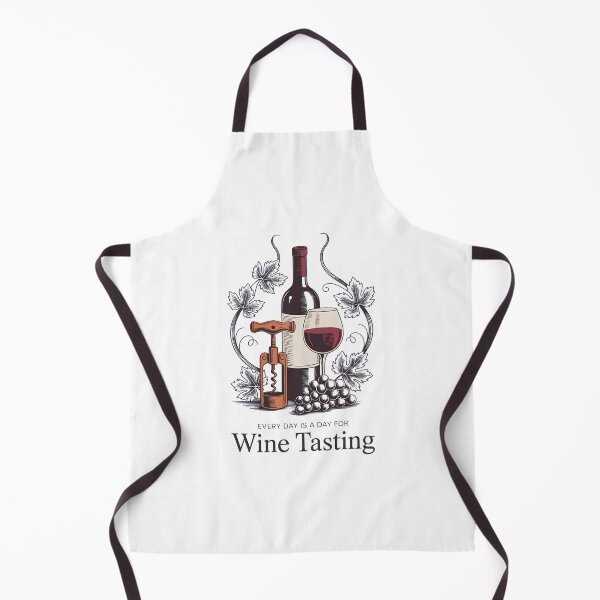 Item preview, Every Day Is A Day For Wine Tasting Drinking Elegance Print designed and sold by SapfireStuArt.