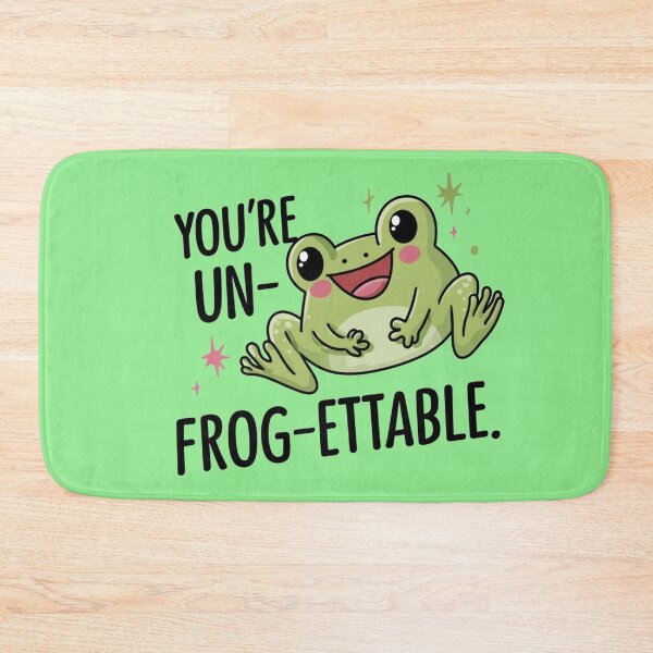 Item preview, Cute Green Frog designed and sold by LivingWithDan.
