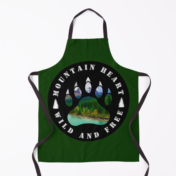 Item preview, Mountain Heart Nature Bear Paw Print Wilderness Photo designed and sold by Frafri92.