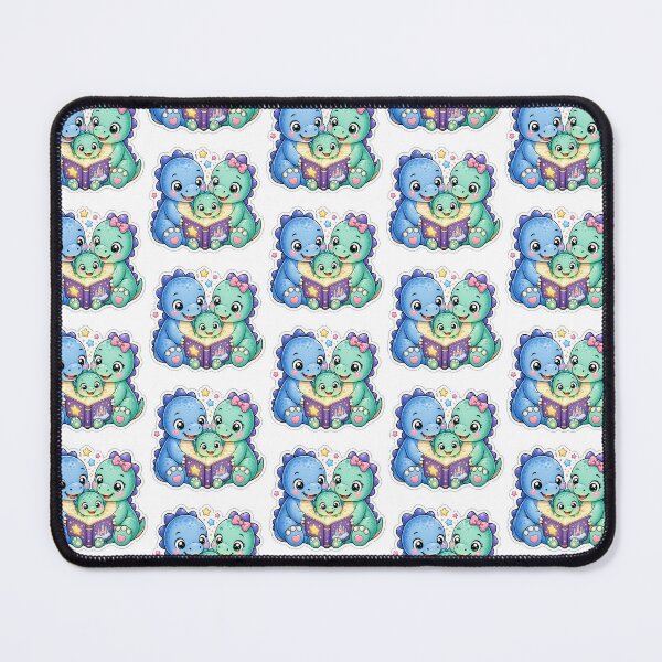 Item preview, Dinosaur Family Reading Together designed and sold by PriyankaSonara.