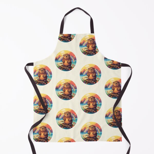 Item preview, Funny Beaver Colorful Rainbow Cute Boys Girls Kids designed and sold by rafaeltto.