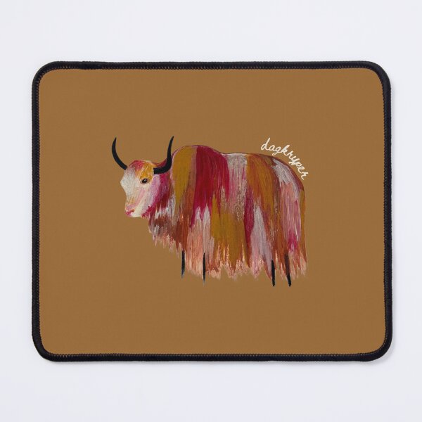 Item preview, Yak Full Body Highland Wildlife Painting designed and sold by dagkryper.