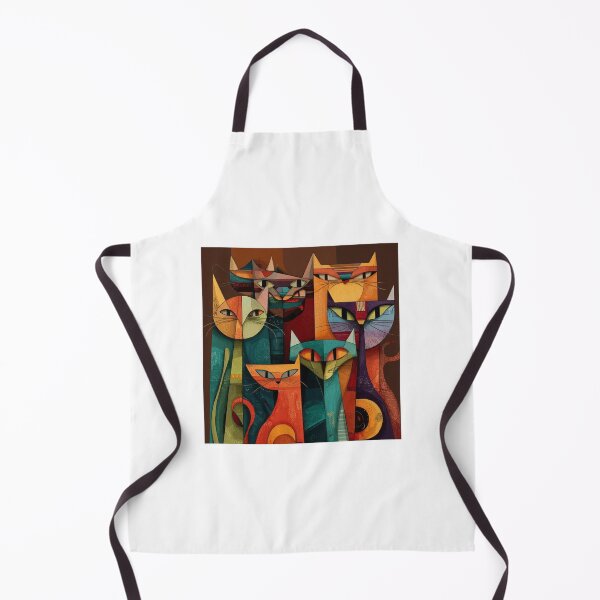Item preview, Colorful Abstract Cats designed and sold by GaysonSmith.